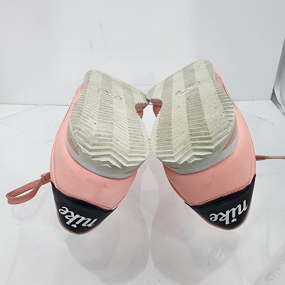 Nike Cortez Youth 7 Y/8.5 Coral Pink TXT VDAY Valentines Day AV3519-600 Sneakers - Picture 10 of 11